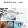304 Stainless Steel Spray Gun Shower Handheld Bidet Sprayer Set Handheld Toilet Bidet Faucet Sprayer Shower Nozzle Self Cleaning