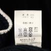 unused LAISSE PASSE Shoulder button No sleeve knit one piece 38 Navy Women Used