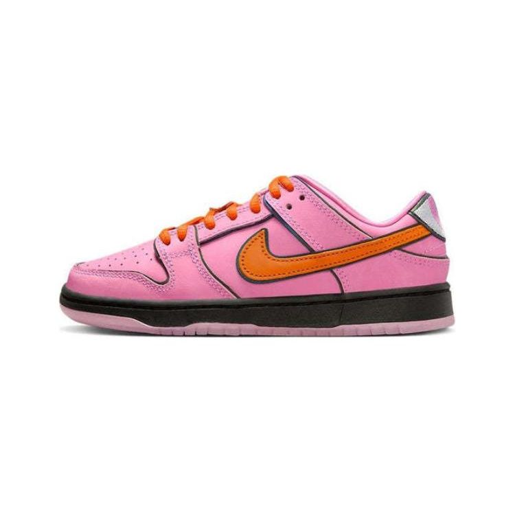 The Powerpuff Girls x Nike Dunk Low Pro SB QS PS Кроссовки детские Розовый Лотос-Розовый Цифровой-Розовый FZ3351-600