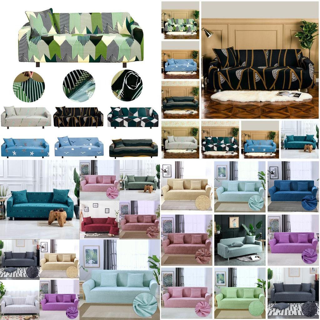 Универсальный чехол-накидка из мягкого эластичного материала «все включено» на 1-4 места для максимальной защиты дивана