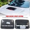 Universal Car Hood Vent Decorative Air Flow Intake Bonnet Hood Scoop Cover Auto Exterior Accessories