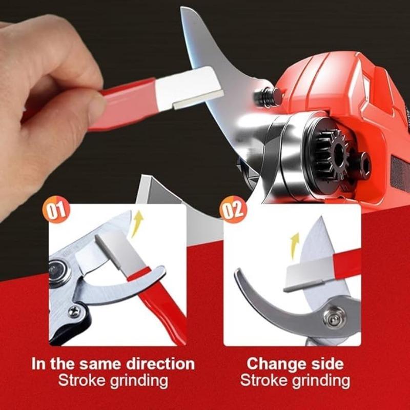 Многофункциональные ножницы для садовых ножниц, садовые ножницы, ножницы для фруктовых веток, точильный камень, разнообразные инструменты, подходящие для заточки, портативная точилка для ножей