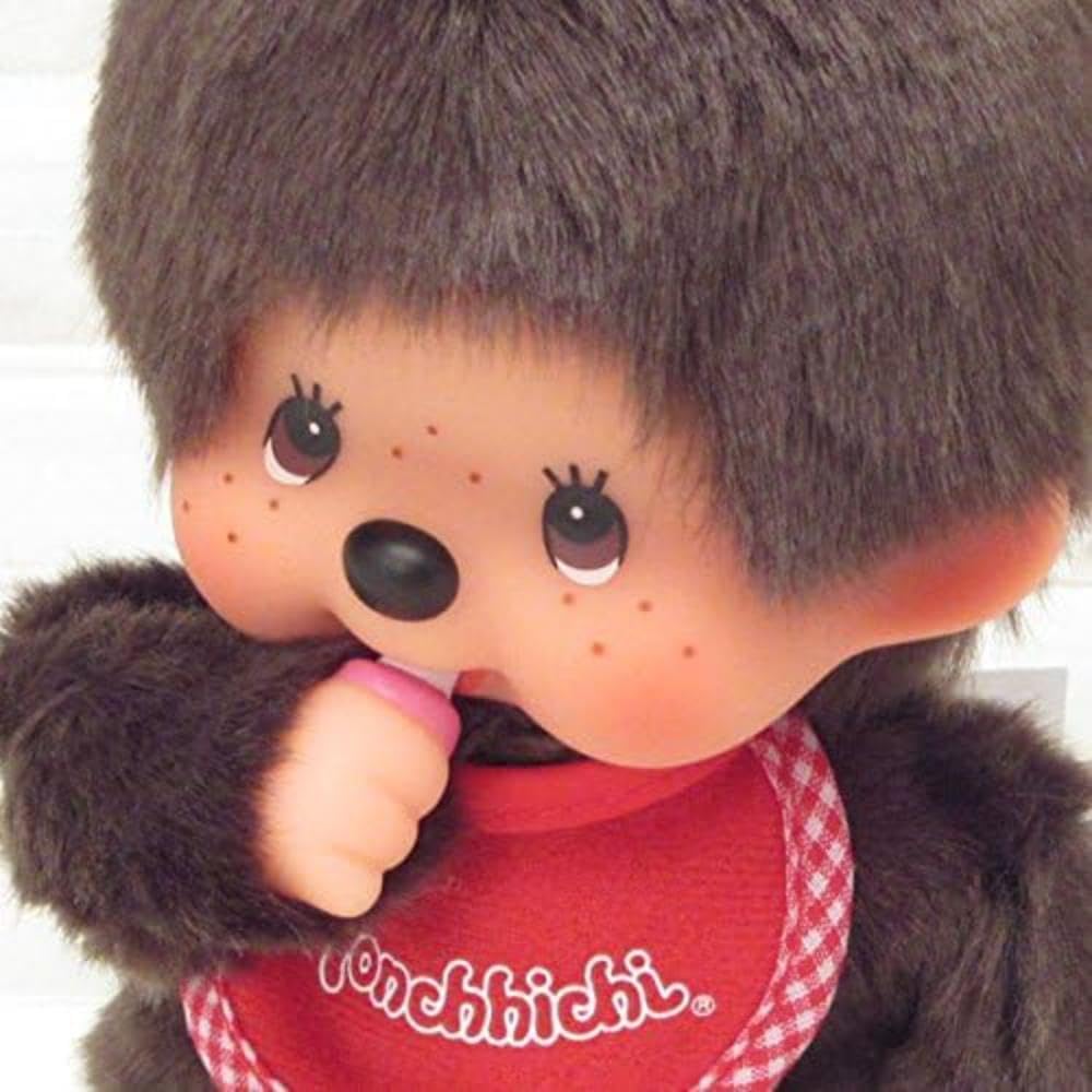 Sekiguchi Monchhichi Premium Standard Small Brown Doll 251087 H19 X W13 X Boy's D7.5cm