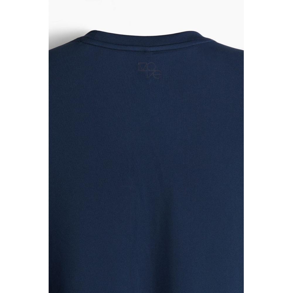 H M Sport Top Regular Fit dryMove Navy Blue