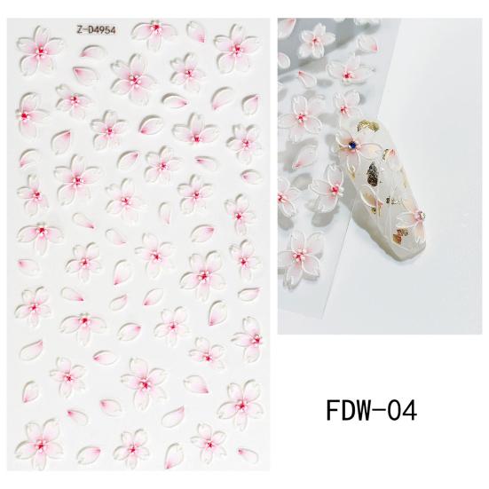 Слайдеры для ногтей с нежной гравировкой, легкие наклейки для ногтей, водные наклейки для ногтей, слайдеры для ногтей с переводом цветов для маникюра