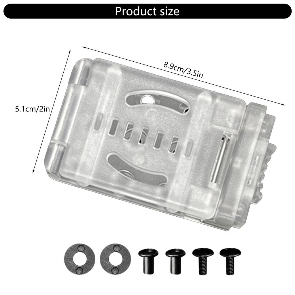 Зажим для ножа на поясе Многофункциональный зажим для кобуры, подсумков для магазинов и ножен для ножей Регулируемый тактический зажим для ножен сзади