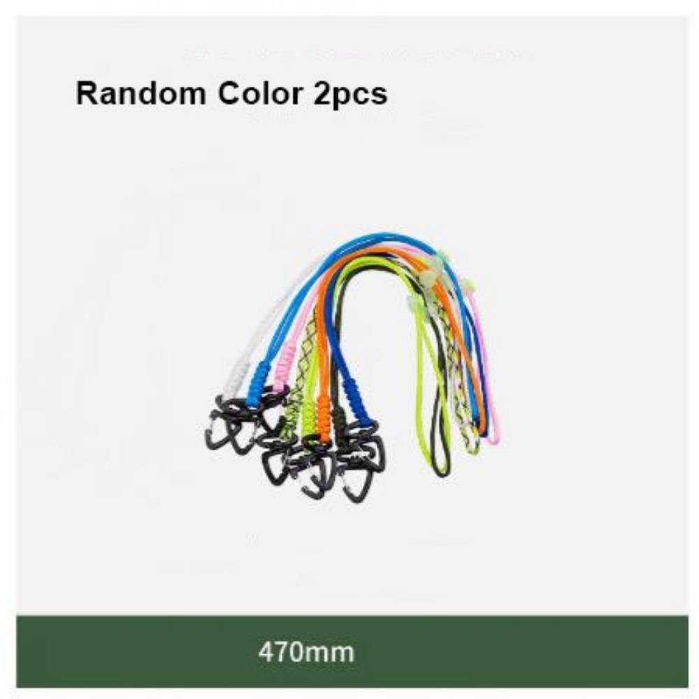 2pcs Multifunction Umbrella Rope Hook 7-Core Key Ring Carabiners Outdoor Camping Sports Accessories