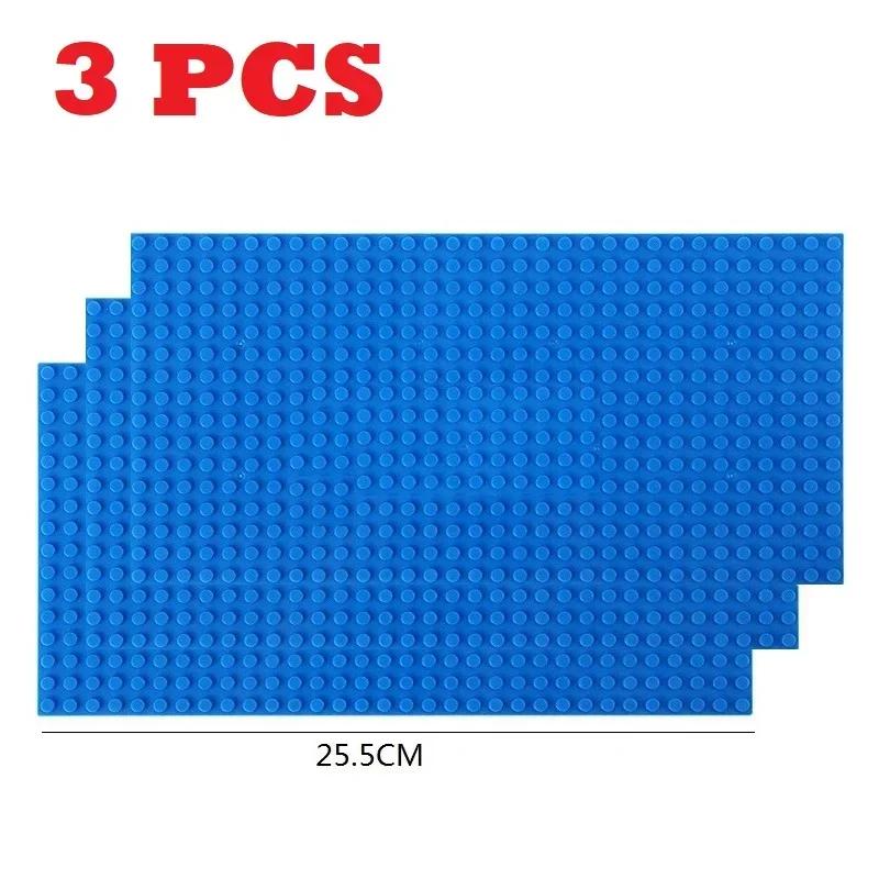 3 шт. Основы для кубиков 32x32 32x16 точек Основа Классические Строительные Кирпичики Детали MOC для Городских Фигурок Детская Игрушка