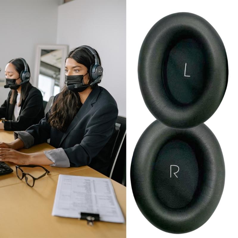 Replacement Protein Leather Earpads Ear Pad for One Headphones Ear Cushions Earmuffs Ear Cover