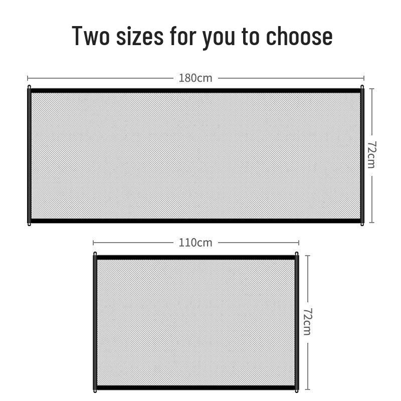 Cat & Dog Protective No-Drill Pet Gate Barrier for Stairways