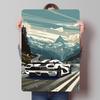 Sportsmal Sports One Car Tin Poster Customized Retro Wall Art Vintage Metal Signs for Garage Decoration Living Room Accessories