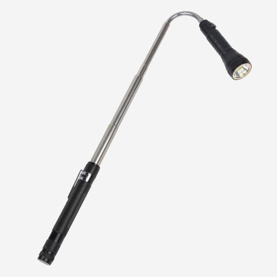 COB Фонарик с телескопическим магнитным захватом для сбора, для активного отдыха, кемпинга, пеших прогулок, ремонта автомобиля, аварийный ручной фонарь с выдвижным магнитом