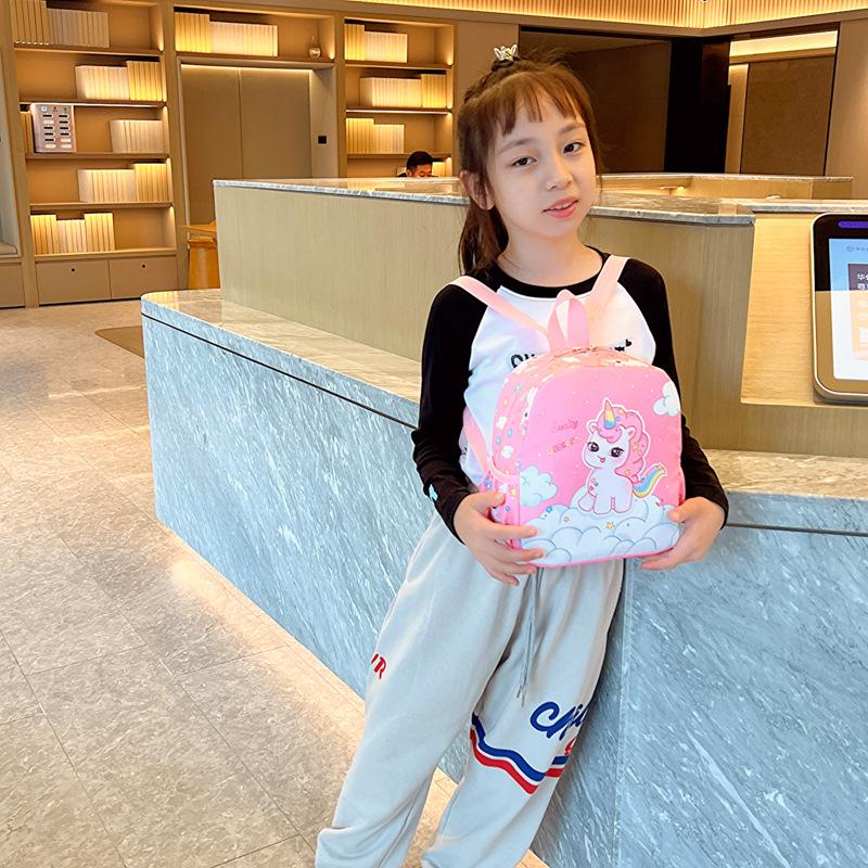 School Bag New Love Cartoon Small Class Lightweight Versatile Children's Bag Casual Spine Backpack