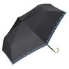 Parasol Folding Umbrella Light Blocking Glitter Flower Scallop Mini Black Light Blocking UV Cut for Both Sun and Rib Floral Commuting To Work or Women
