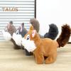 Electric Plush Squirrel Toy Interactive Jumping Movable Tail Squirrel Toy Toddlers Educational Baby Tummy Time Crawling Stuffed Animal Toy