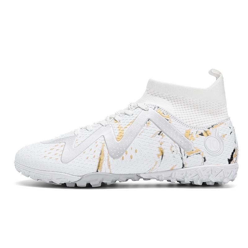 Children's TF Football Shoes: Men's Outdoor Non-slip Breathable Training Sneakers for Turf