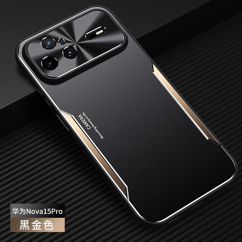 Применимо к металлическому чехлу-лезвию для мобильного телефона Huawei nova16Pro, матовому чехлу nova14Pro, противоударному защитному чехлу nova13