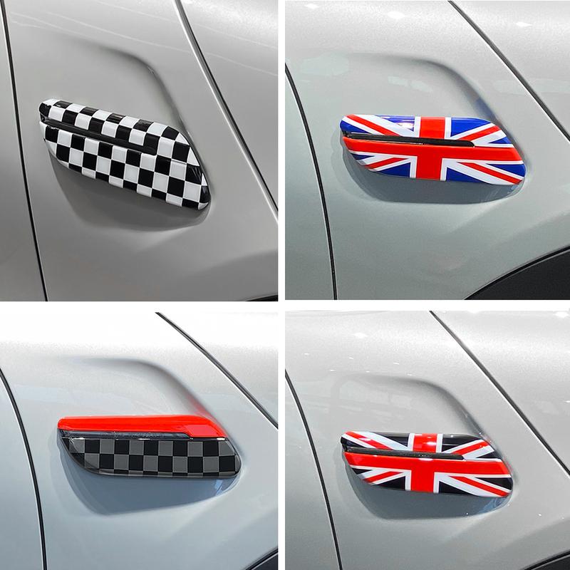 Черный Флаг Крыло Боковое Поворотник Корпус Колпачок Для MINI Cooper D One R56 Clubman R55 Кабриолет R55 R56 R57 2 шт.
