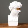 Декор Художественные принадлежности Гипсовые портреты Бюст Давида Статуя Фигурка из греческой мифологии Скульптура персонажа
