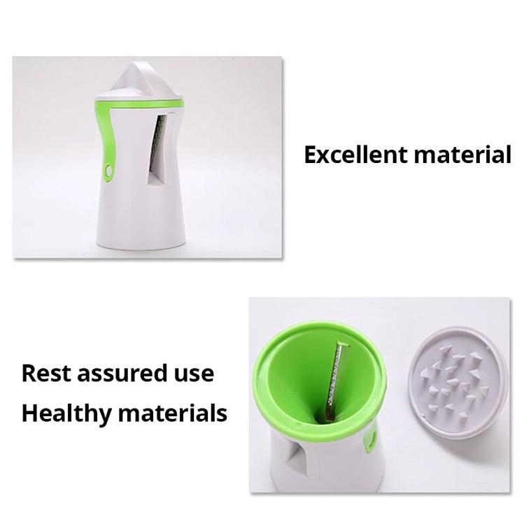 1 шт., сверхмощная спиральная нарезка для овощей, спиральная нарезка для овощей, резак для цуккини, пасты, лапши, спагетти, многофункциональное использование