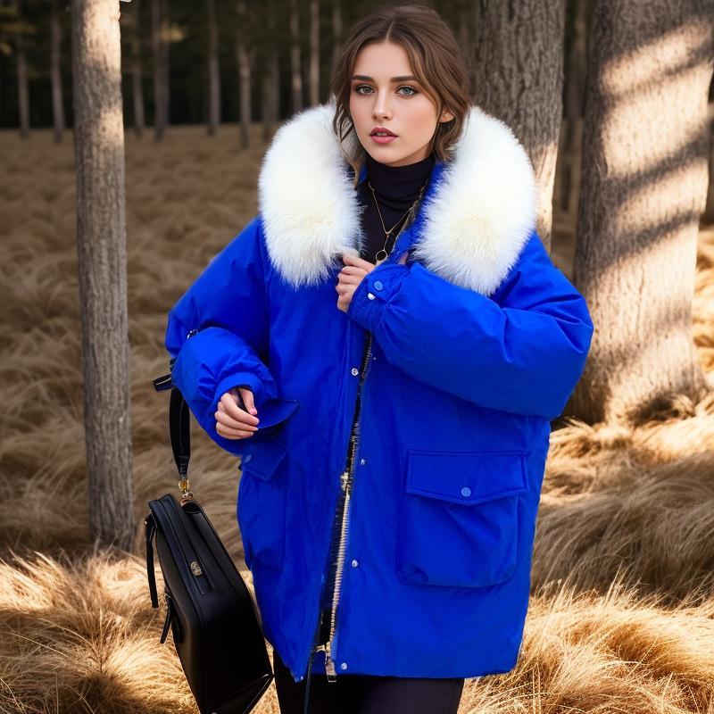 Winter Women's Loose Thick Coat Cotton-padded Jacket