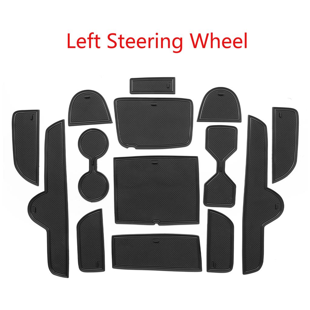 Для Kia K3 FORTE Cerato 2021-2023 GT Автомобиль Слот для ворот Коврик для чашки Противоскользящая накладка в паз двери Аксессуары для интерьера