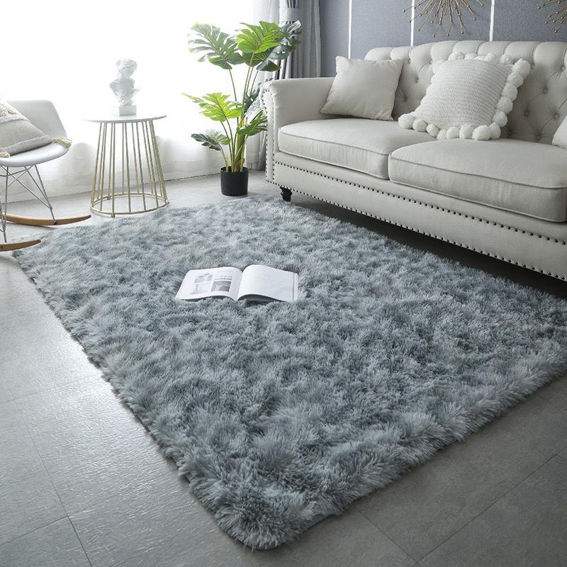 Мягкий ковер у кровати, ковер в гостиной, полностью покрытый большой площадью, домашний коврик