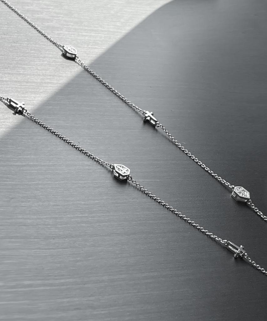 Trencadism David Necklace Silver 925 Necklace Trm Dvn8Sth