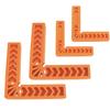 PLEAVIT Corner Clamps, Right Angle Rulers, L-Shaped Clamps, Guides, Woodworking, Welding, Fixing, DIY Tools, Set of 4