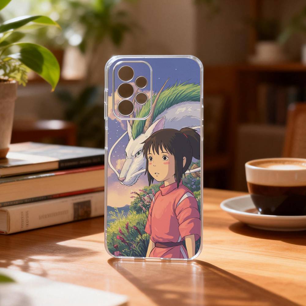 S-Spirited C-Chihiro O-Ogino A-Away-S Чехол для телефона Прозрачный Силиконовый Мягкий Для Samsung S25,S24,S21,S22,S23,S30,Ultra,S20,Plus,Fe