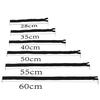 10Pcs Long Invisible Zippers White/Gray/Red/Pink DIY Nylon Coil Zipper For Sewing Clothes/Bags/Home Textile