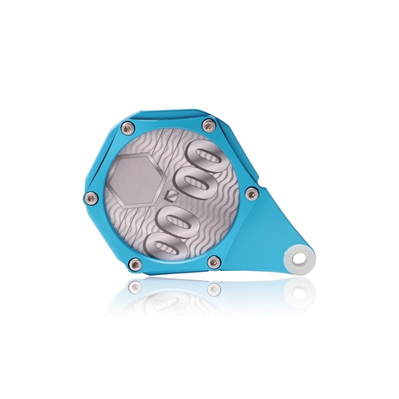 Aluminum Alloy Hexagonal Motorcycle Tax Plate Waterproof Universal Vehicle License Plate Decoration