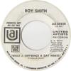 7-дюймовая пластинка ROY SMITH What A Diffrence A Day Makes UA50558PROMO United Artists 1970 США SoulFunk Б/у