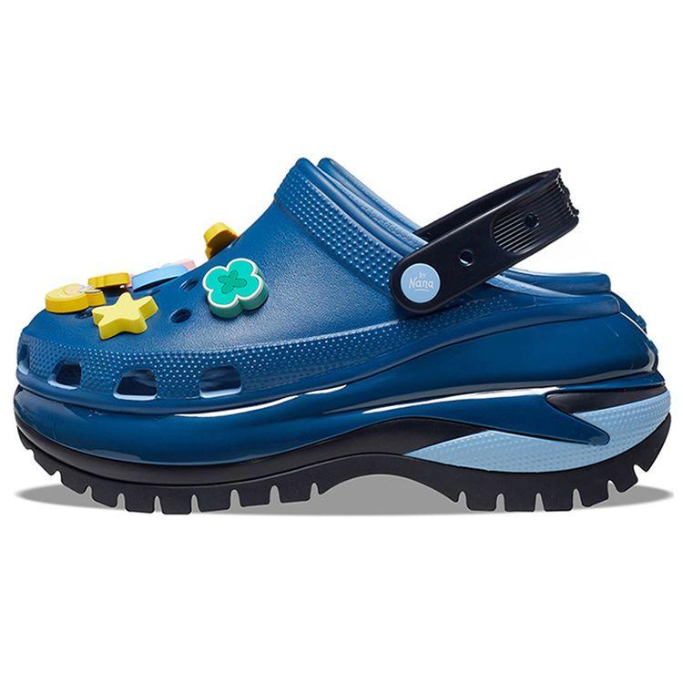 Crocs Classic Light Wheel Star Shoes EVA Trendy Fashion Sports Sandals Women Sandals Blue 208336-425