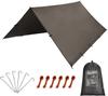 KALINCO Waterproof Camping Tarp UV UV Ultra Sun Light Heat Easy To Storage Case 3 X 3 M Tarp, Tent, Protection, Protection, Lightweight, Shade, Shade,