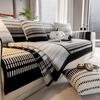 Nordic Wind Sofa Cushion New Four-Season Universal Light Luxury Sofa Cover Non-Slip One-Piece Straight Seat Cushion