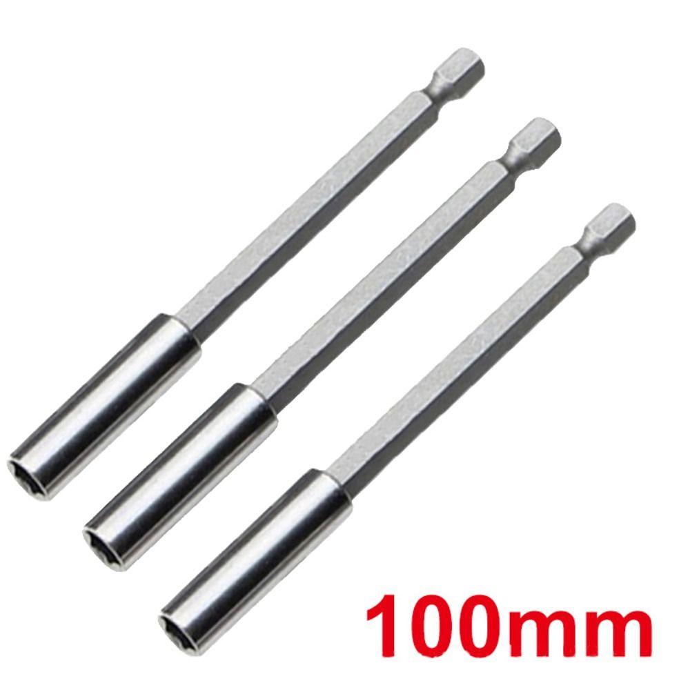 3шт магнитный удлиненный соединительный стержень длинная ручка удлинитель бит удлинитель винтовой бит