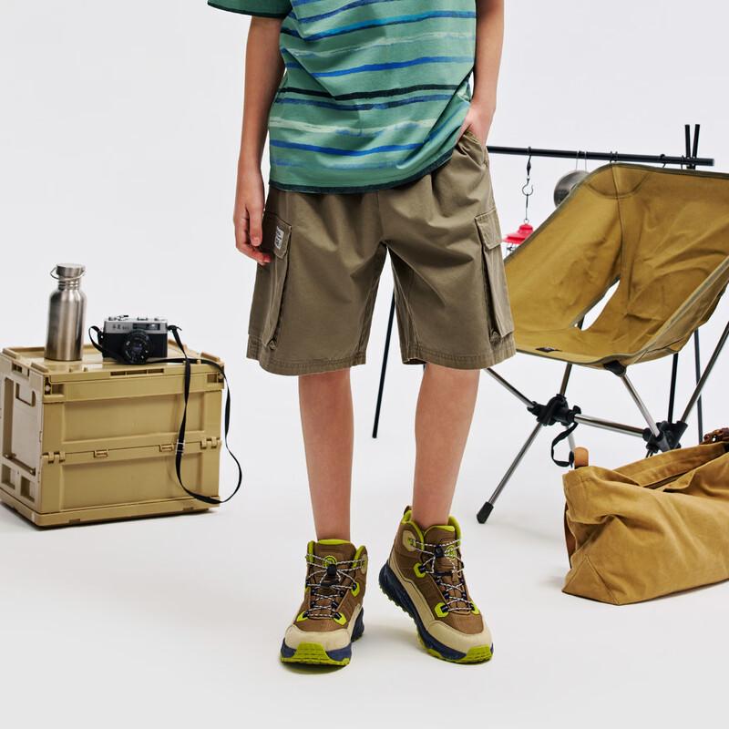 Nautica Boys' Pure Cotton Twill Cargo Shorts