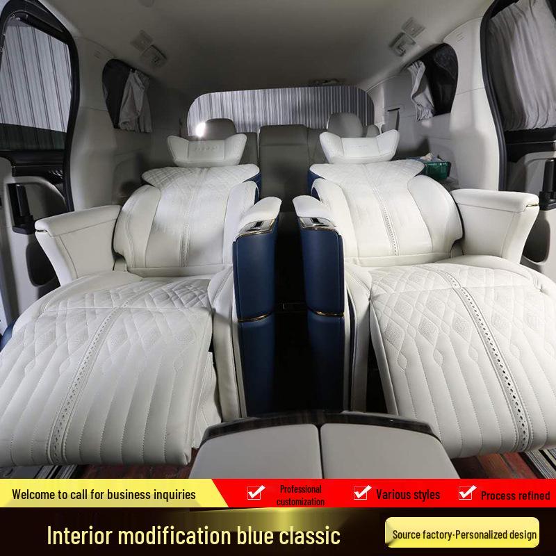 2020 GL8 Interior Upgrade: Blue Avenir Aviation Style Seat