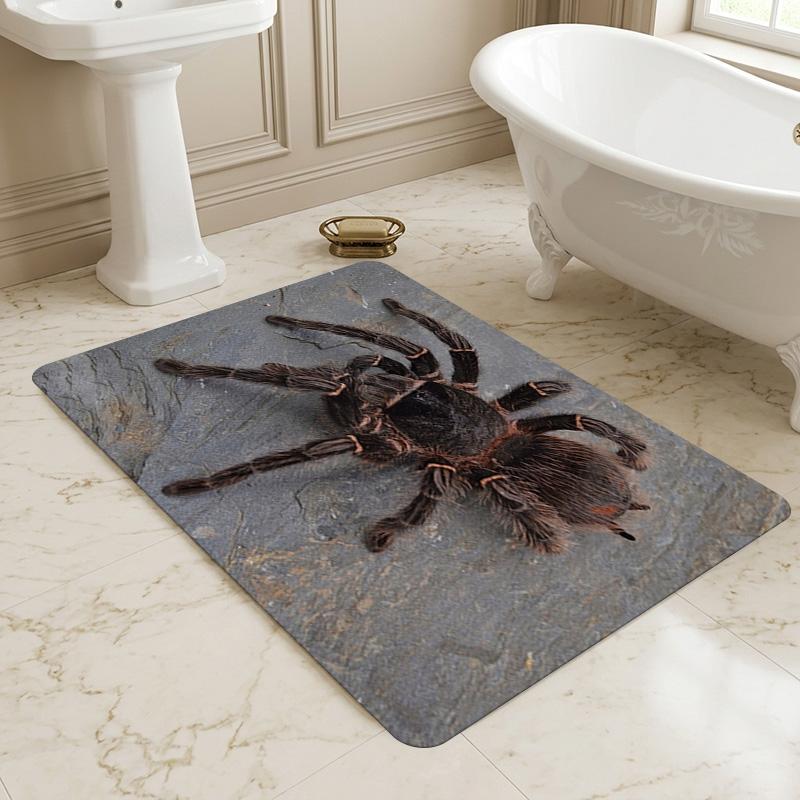 Tarantula Spider Living Room Nonslip Area Rug Soft Carpet For Bedroom Game Playroom Sofa Office Home Decor Doormat Christmas Gift C9301567