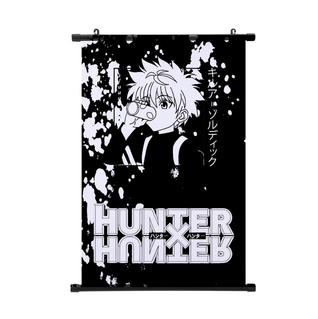 HUNTER X HUNTER Картина Свиток Постер Гон Фрикс Киллуа Хисока Домашний Декор Подвесная Картина Мальчики Девочки Свиток Постер