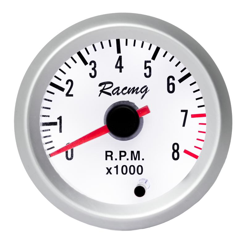 2'' 52mm Car Triple Gauge Kit 3in1 Tachometer RPM Water Temp Oil Pressure Gauge Car Accessories Shipping from US