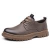 Men's Shoes 2025 New Cowhide Soft-soled Business Leather Shoes Men's Trend Versatile Four-season Wedding Shoes