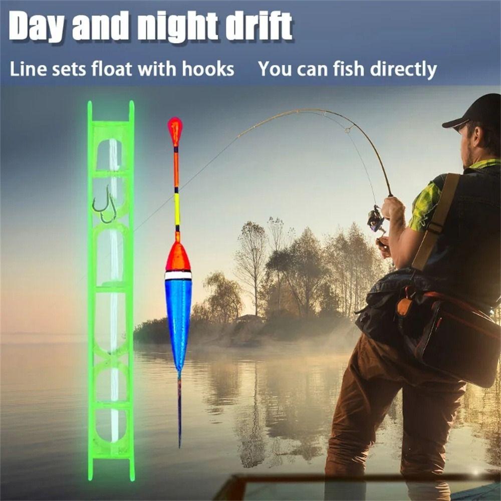 Quickly Drift Fish Drift Set Winding Board Foam Fish Float Fishing Line Group Fishing Tackles