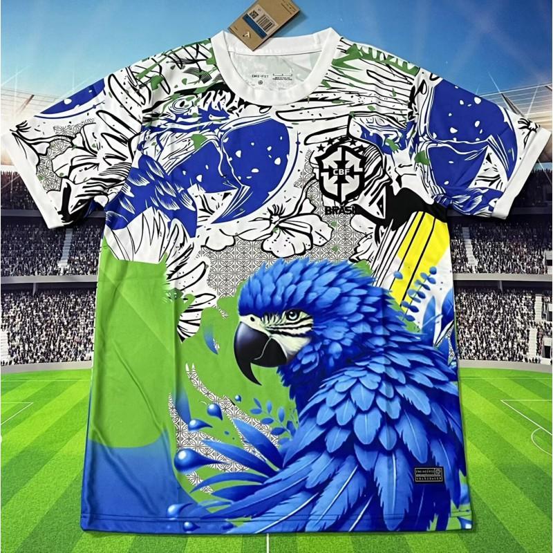 Five Star Brazil Home Away 980204 Retro Jersey National Team Fan Edition Thai Football