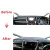 Подходит для Toyota Alphard Vellfire 30 AH30 2015-2020 RHD Коврик на приборную панель Защита от солнца Коврик на приборную панель Накладка Защитный ковер Аксессуары