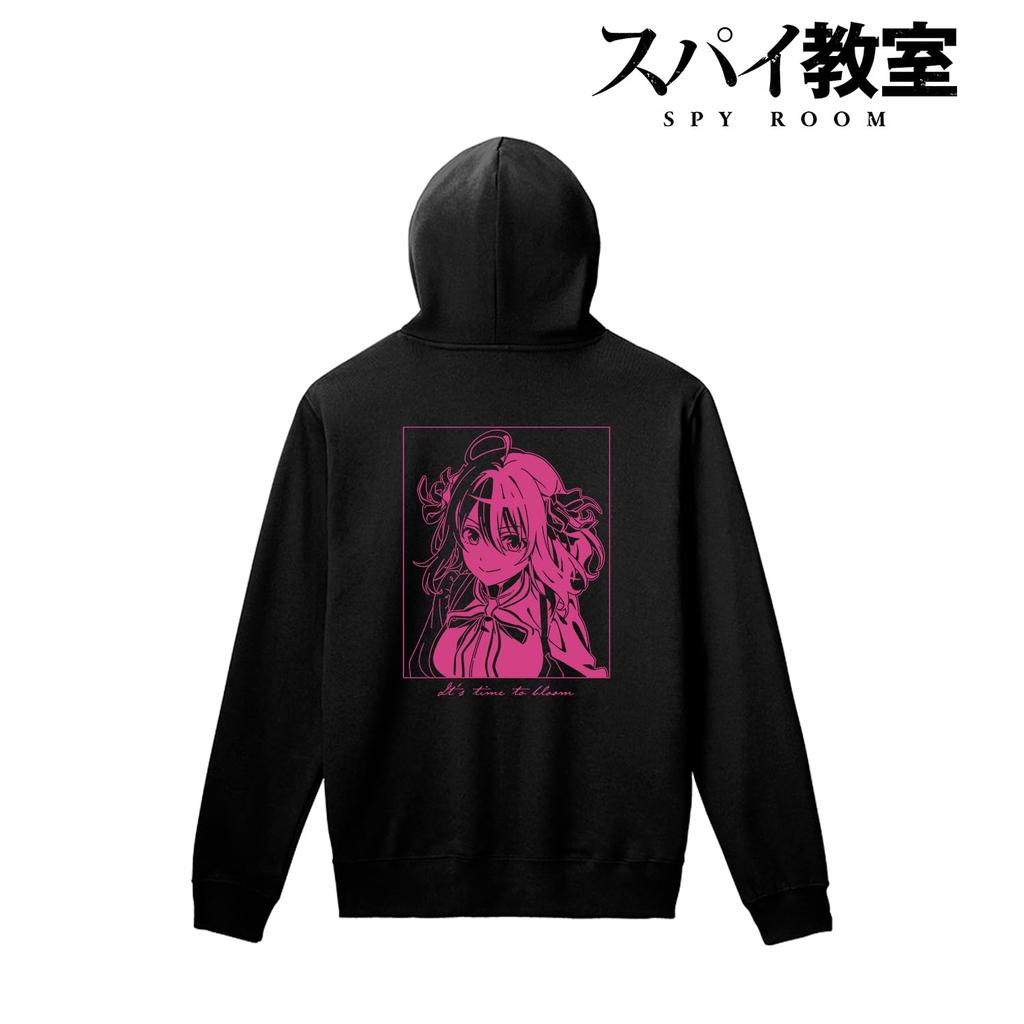 TV Anime "Spy Classroom" "It's Time To Bloom" Back Print Hoodie Women's Size L