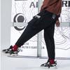Li Ning X J20 Collaboration свободные манжеты летные рабочие спортивные длинные брюки унисекс брюки стандарт-черный AKLPA79-2