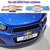 1 шт. 21 см 3D ABS Автомобильный передний логотип Эмблема передней решетки автомобиля Наклейка на передний капот Стайлинг Аксессуары Для AVEO