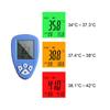 Цифровой бесконтактный термометр ИК-инфракрасный 32C ~ 42,9C 90-109,2 F ЖК-пистолет для лба, измеритель температуры